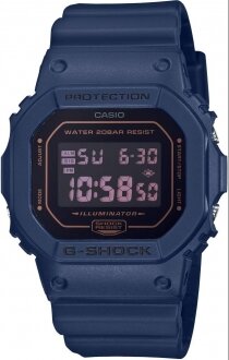 Casio G-Shock DW-5600BBM-2DR Silikon / Siyah / Koyu Mavi Kol Saati kullananlar yorumlar